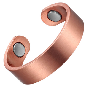 Original Pure Copper Magnetic Healing Ring for Arthritis, Carpal Tunnel, and Joint Pain Relief - Adjustable Sizing for Men and Women - Earth Therapy