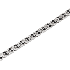 Duo-Tone Titanium Magnetic Therapy Bracelet for Women