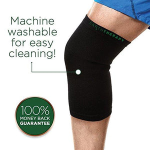 Copper Knee Compression Sleeve - Large - Earth Therapy