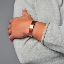 Load image into Gallery viewer, 3 Pack Copper Magnetic Therapy Bracelet Set Featuring Men&#39;s Watch Cuff Bracelet, Celtic Pewter Bracelet, and Golf Bracelet