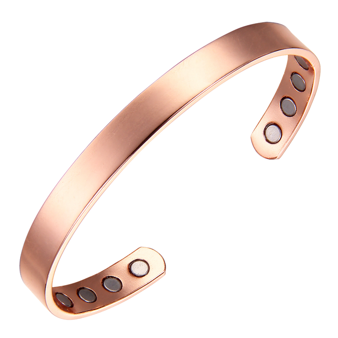 Copper Bracelet Used for Arthritis - a Pure Copper Magnetic Bracelet with 6  Magnets for Men and Women to Effectively Relieve Joint Pain
