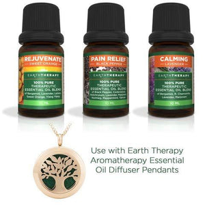 Rose Gold Aromatherapy Pendant for Essential Oils