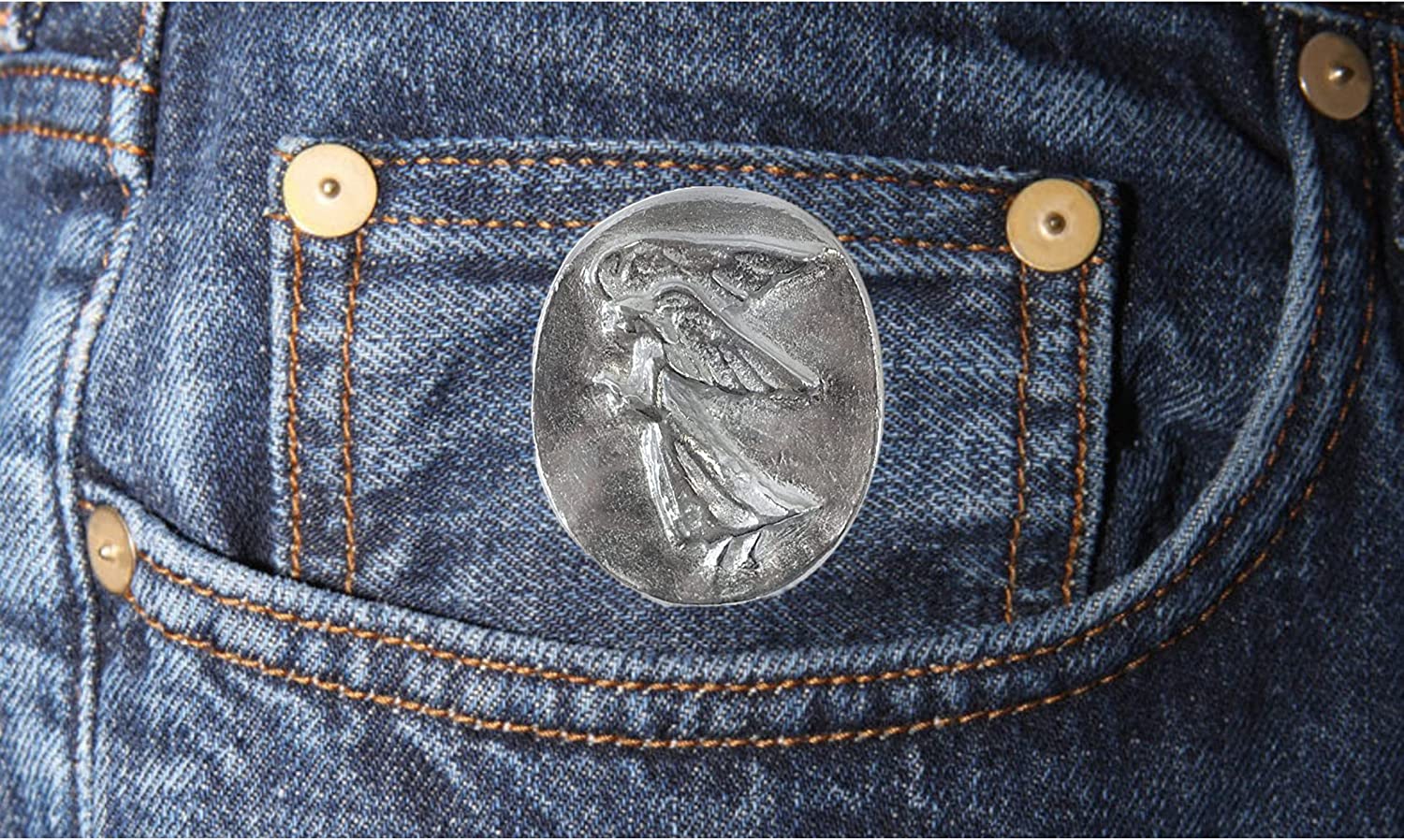 Guardian Angel' Protection Coin With Message - MBOS London