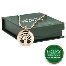 Load image into Gallery viewer, Rose Gold Aromatherapy Pendant for Essential Oils