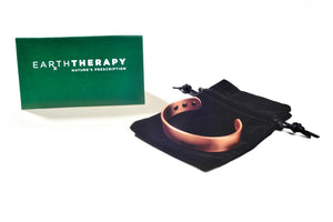 Earth Therapy - Pure Copper Magnetic Golf Bracelet for Men & Women