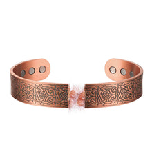 Load image into Gallery viewer, Earth Therapy Viking Bronze Magnetic Healing Bracelet for Recovery and Pain Relief
