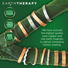 Load image into Gallery viewer, Pure Copper Magnetic Hammered Bracelet for Recovery &amp; Injury Relief