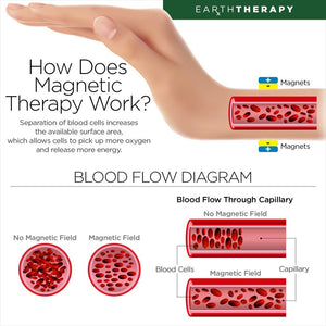 Pure Titanium Magnetic Therapy Bracelet for Men - Earth Therapy