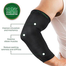 Load image into Gallery viewer, Copper Elbow Compression Sleeve - Medium - Earth Therapy