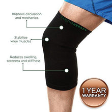 Load image into Gallery viewer, Copper Knee Compression Sleeve - Medium - Earth Therapy