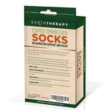 Load image into Gallery viewer, Copper Compression Socks Unisex L/XL - Earth Therapy